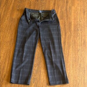 Democracy and Navy plaid Pants